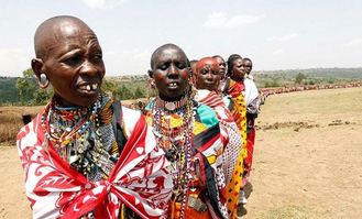 非洲马赛族的传统装束